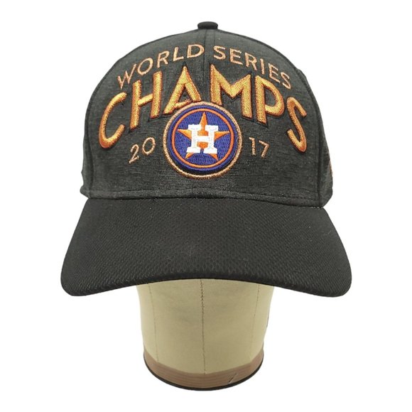 New Era 39Thirty Houston Astros 2017 World Series Champions Adult OSFM Cap Hat - Picture 7 of 12